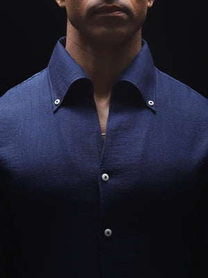 Indigo Cooper Collar Shirt