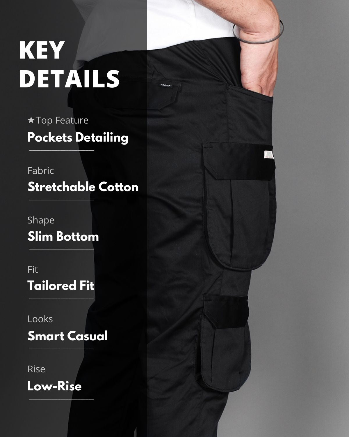 Worker pant cargo pant with more pockets | Shopee Malaysia